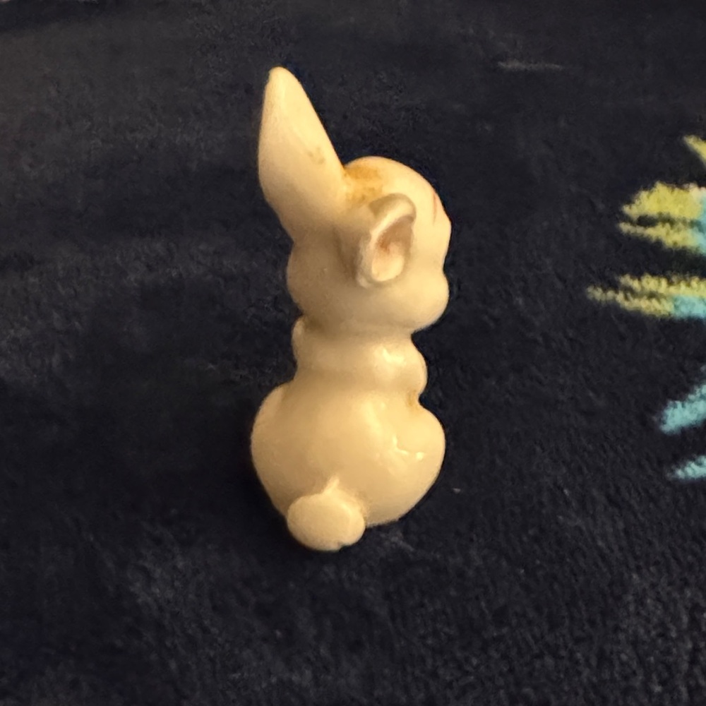 Vintage 1950's Ceramic White Bunny Figurine - Made in Japan - Picture 4 of 5